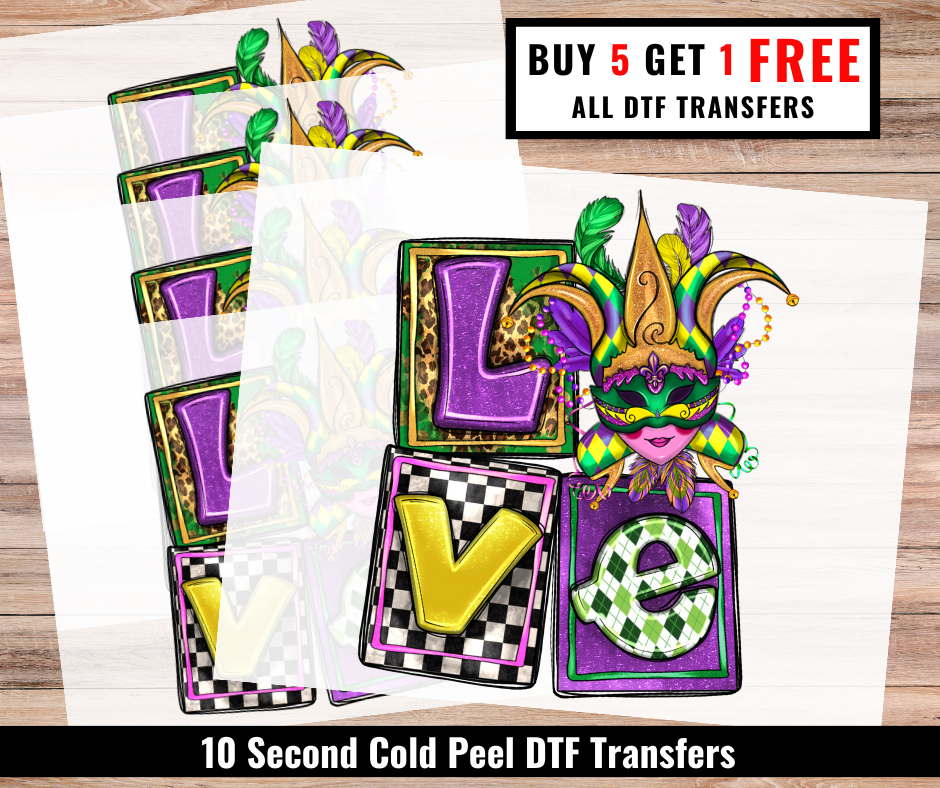 MG-5 | Dtf Transfer, Trending, MARDI GRAS DTF