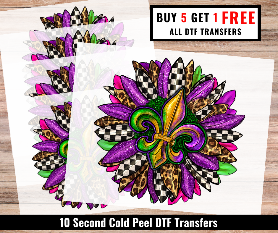 MG-2 | Dtf Transfer, Trending, MARDI GRAS DTF