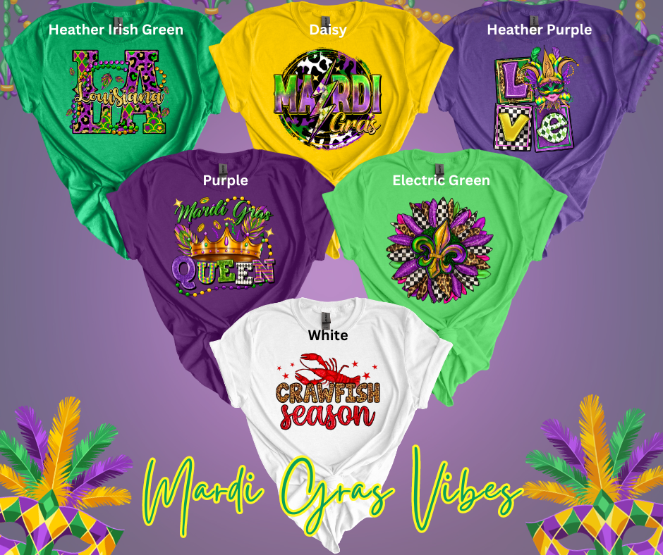 MG-3 | T-Shirt, Trending, MARDI GRAS TEE
